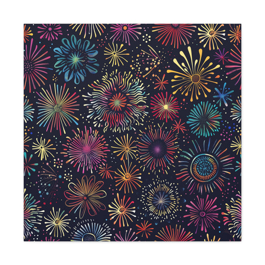 Fireworks Fiesta Canvas Print | Canvas | Art & Wall Decor, Canvas, Fall Picks, Hanging Hardware, Home & Living, Indoor, Top Spring Products, Valentine's Day promotion | Prints with Passion