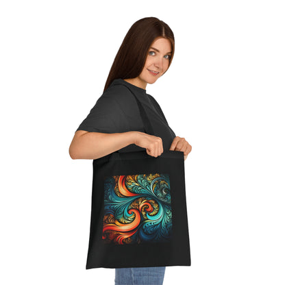 Fractal Fusion Tote Bag | Tote Bag | Accessories, Bags, Cotton, DTG, Totes | Prints with Passion