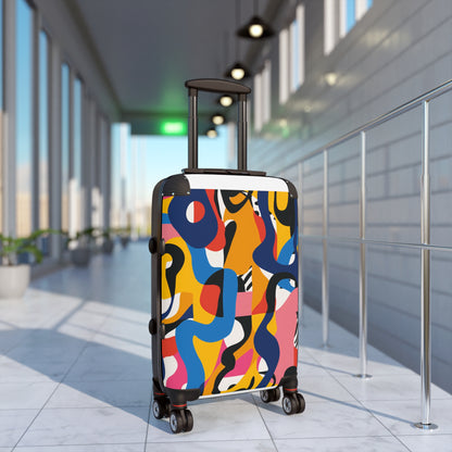 Vibrant Abstract Pattern Suitcase