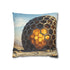 Data Hive Rising from Desert Floor (Edition II) — 40×40 Cushion Cover — Front 40×40 cm Square Cushion View