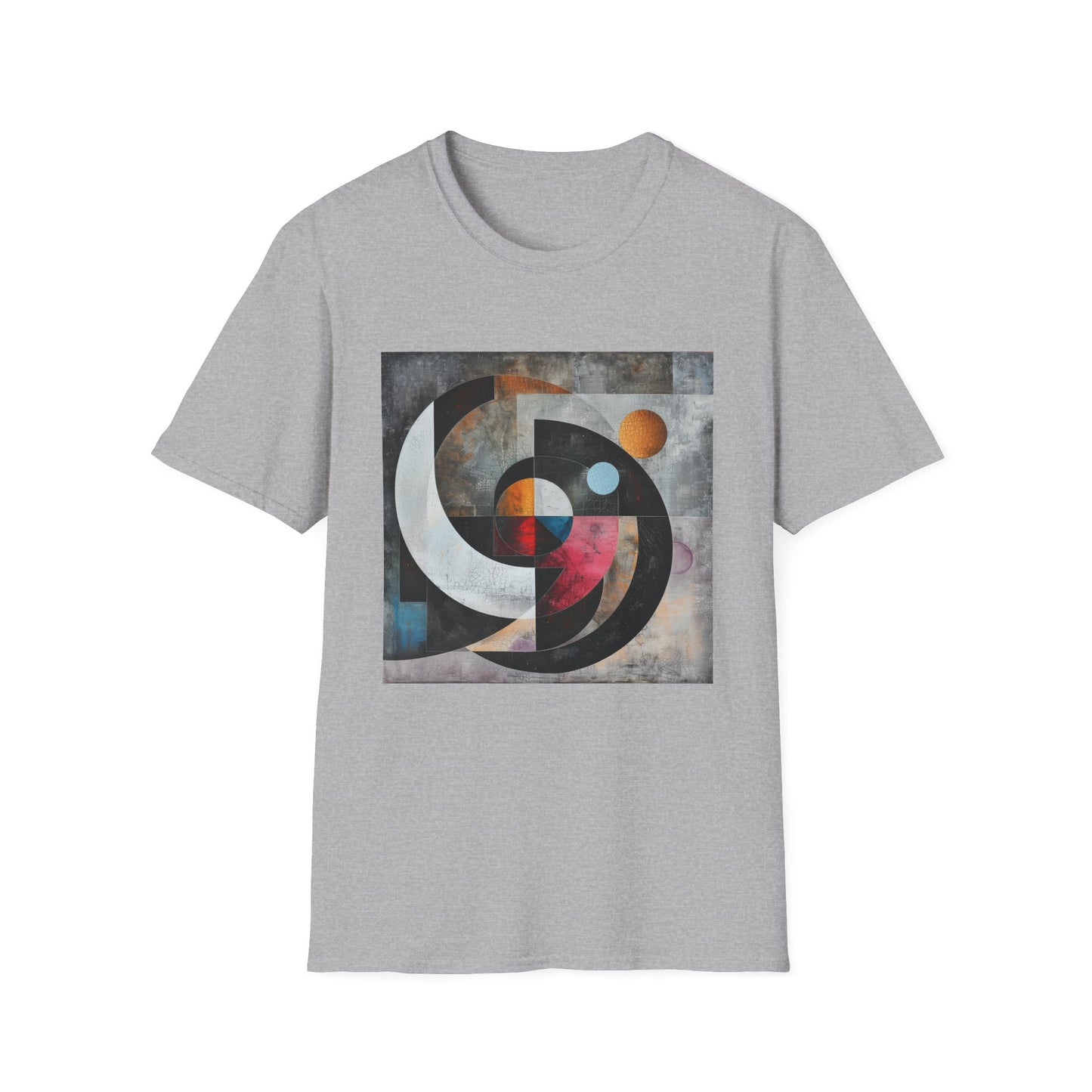 Geometric Symphony: Interwoven Worlds T-Shirt