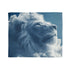 Cloud Shaped Like a Giant Lion Plush Fleece Throw Blanket