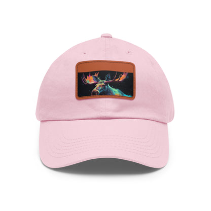 Wild and Beautiful Moose Watercolor Baseball Cap