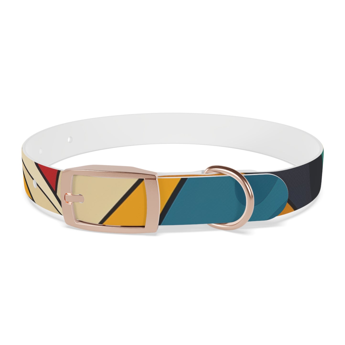 Retro Waves Dog Collar: Vibrant & Stylish