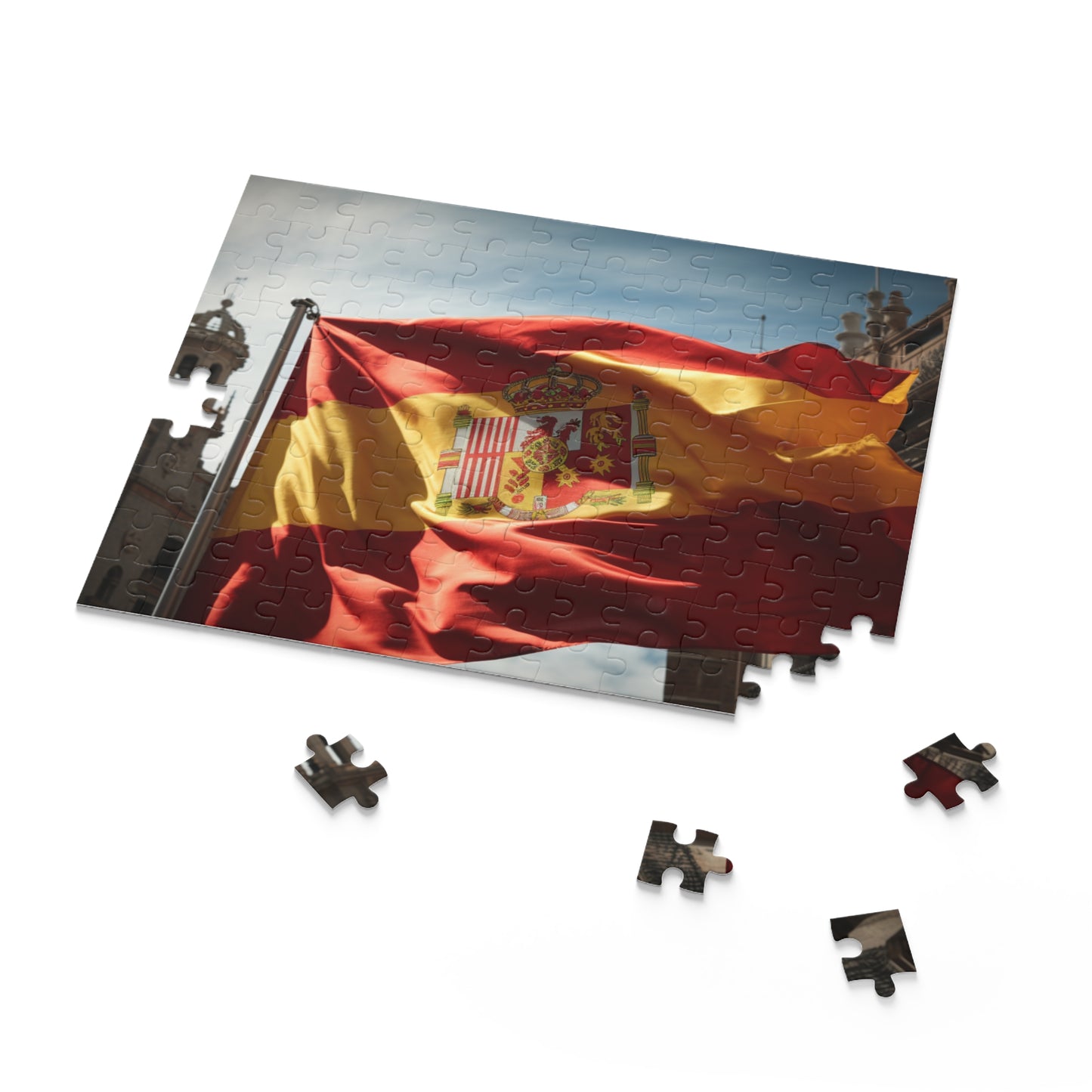 Spain Flag Jigsaw Puzzle