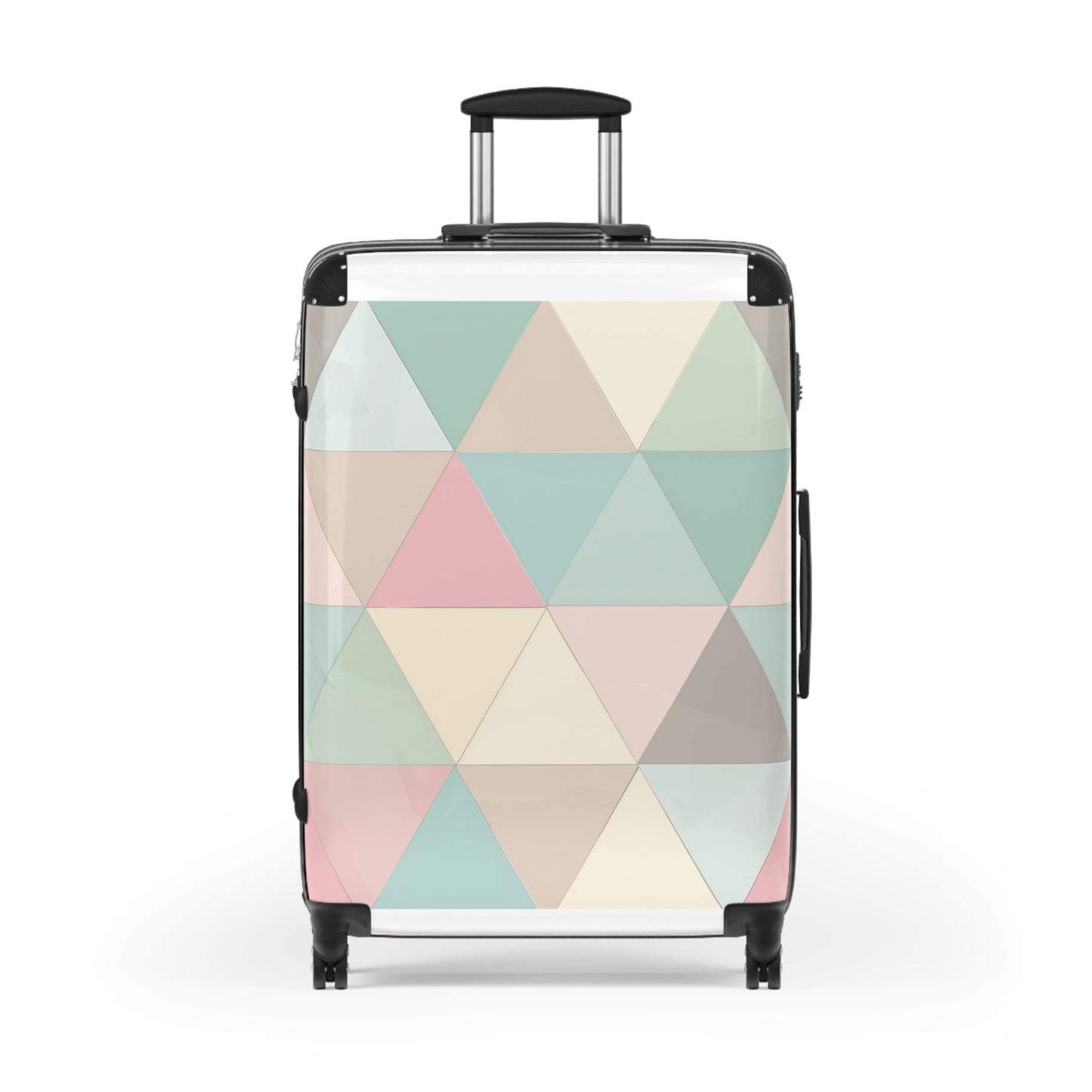 Travel in Style: Pastel Geometric Suitcase | Bags | Accessories, Bags, Travel, Travel Accessories | Prints with Passion