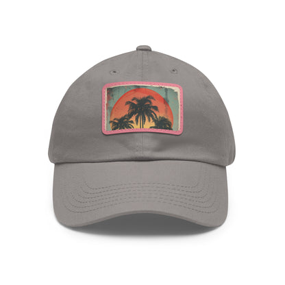 Retro Sunset Palm Cap