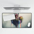 Floating Castle with Rainbow Waterfalls — XL & XXL Desk Mat — Product Detail View 5