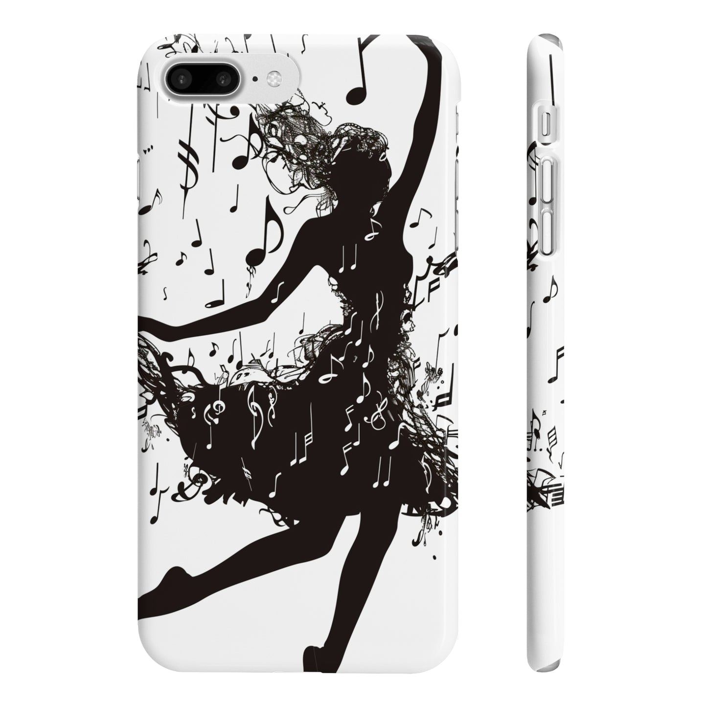 Rhythm & Grace: Dancer Silhouette Phone Case