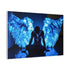 Fallen Angel with Glowing Wings — Canvas Wall Art — Product Detail View 6