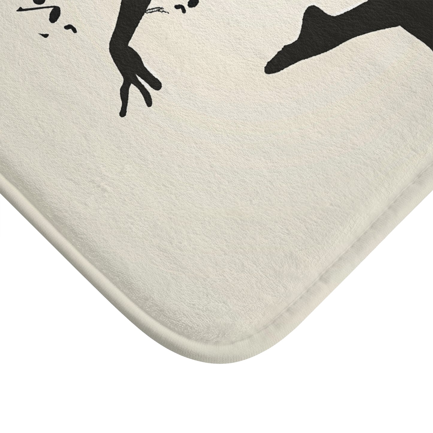 Dancing Notes Bath Mat