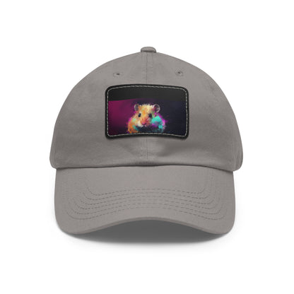 Neon Hamster Bliss Baseball Cap