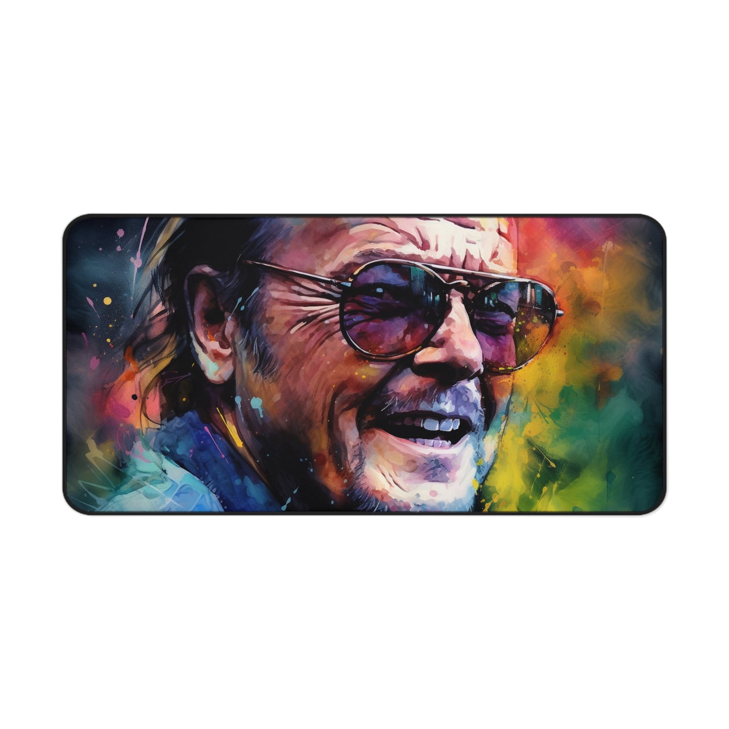 "Jack Nicholson Desk Mat Collection - Iconic actor design for eccentric office decor"