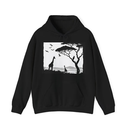 Echoes of the Wild Hoodie: NatureInspired Clothing for the Untamed Beauty of Wildlife | Hoodies | DTG, Hoodies, Men's Clothing, Regular fit, Unisex, Women's Clothing | Prints with Passion