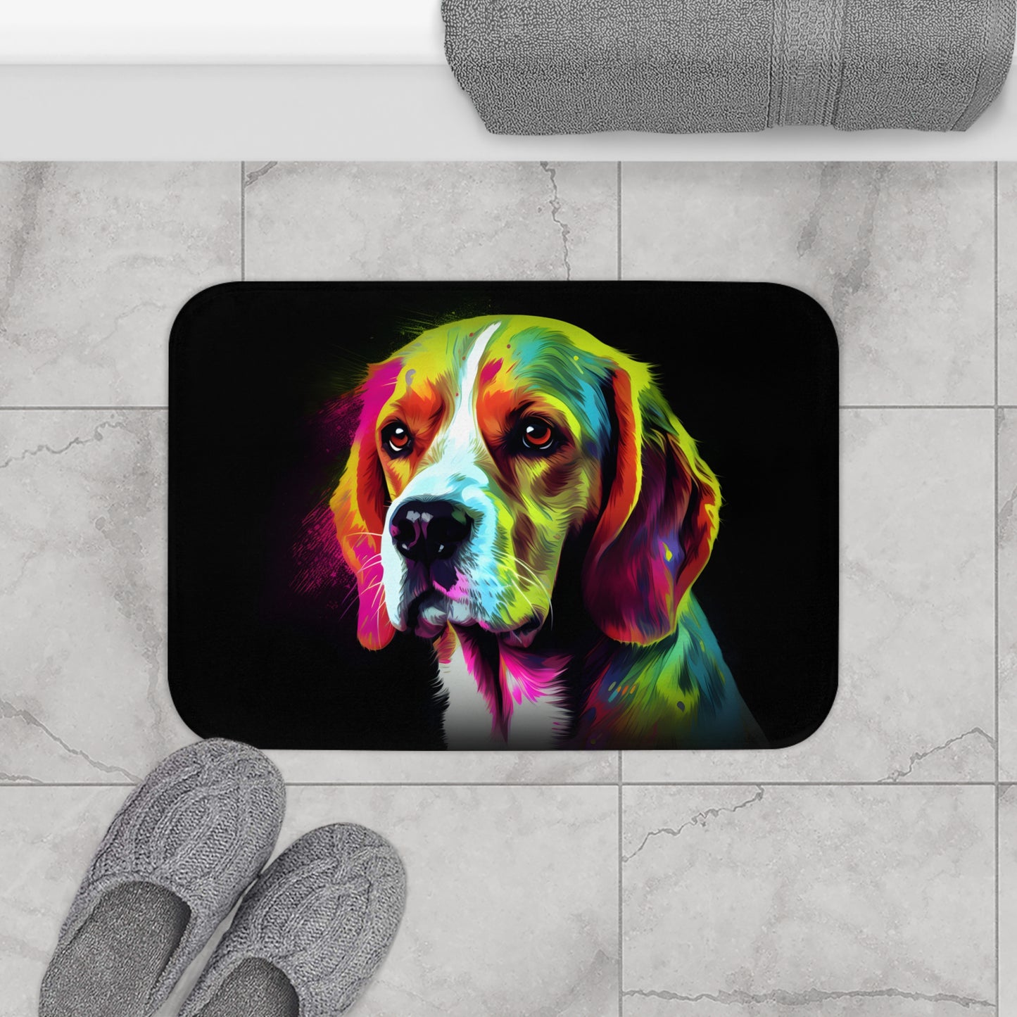 Beagle Buddies Bath Mat