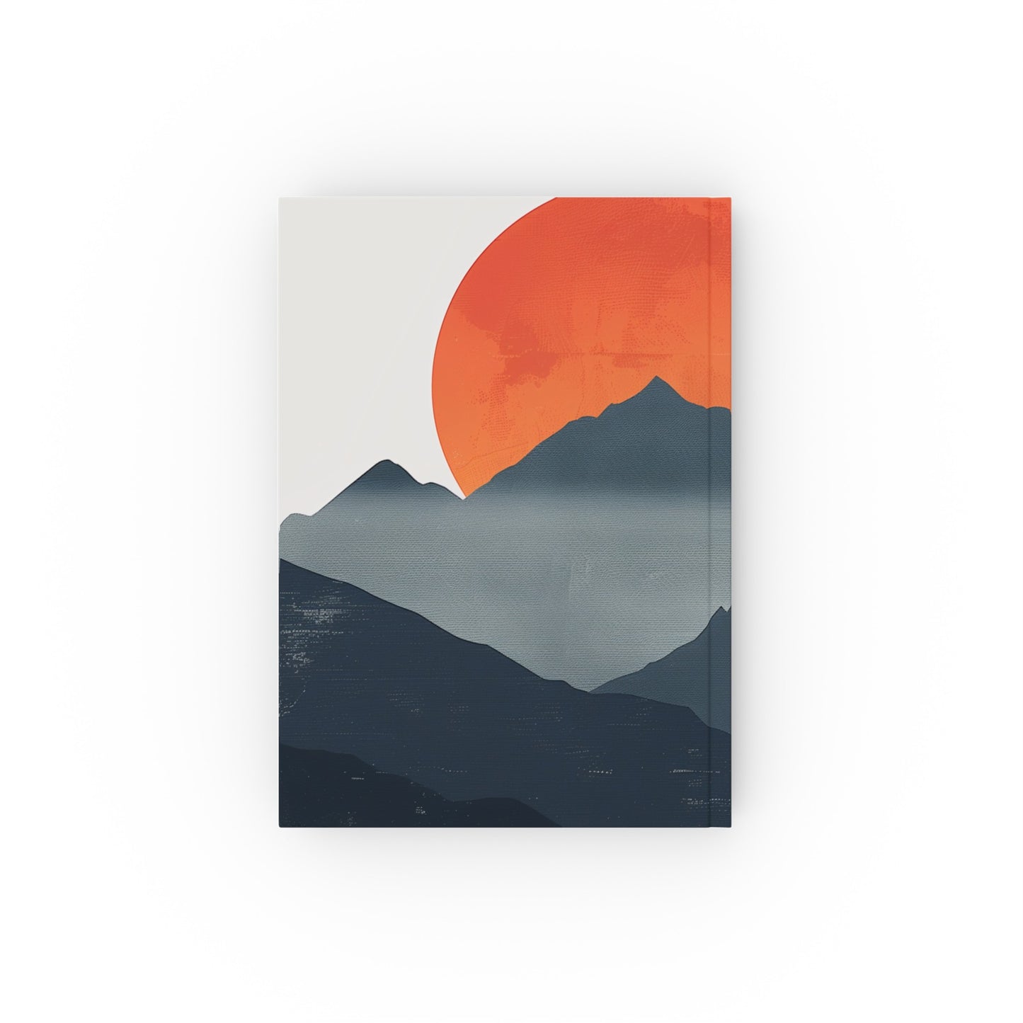 Sunrise Summit Minimalist Mountain Journal - High-Quality, Versatile, Stylish - Perfect for Reflection and Nature Journaling