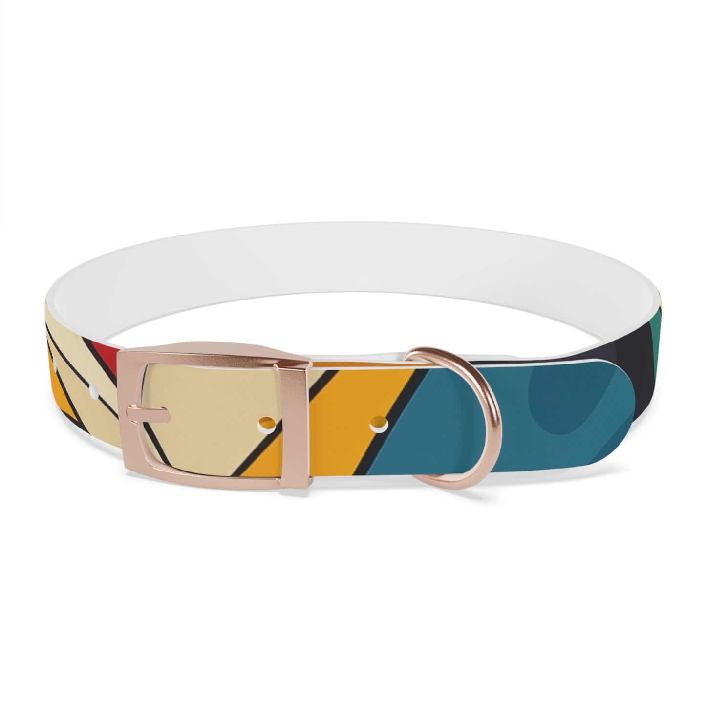 Retro Waves Dog Collar: Vibrant & Stylish