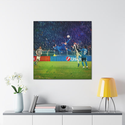 Nike Mercurial CR7 Cristiano Ronaldo Real Madrid Bicycle Goal Canvas | Canvas | Art & Wall Decor, Canvas, Fall Picks, Hanging Hardware, Home & Living, Indoor, Spring Essentials, Top Spring Products, Valentine's Day, Valentine's Day promotion | Prints with Passion