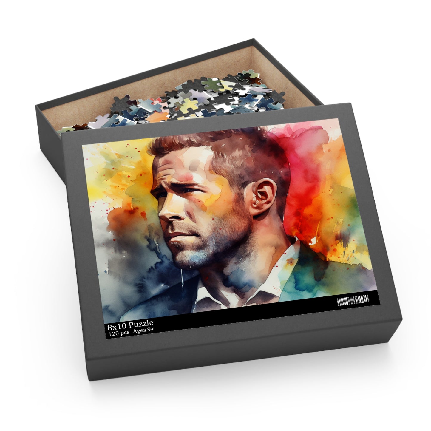 Ryan Reynolds Watercolor Jigsaw Puzzle