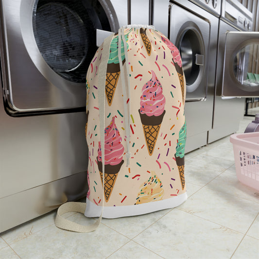 Sprinkle Cone Laundry Bag | Home Decor | Accessories, All Over Print, AOP, Bags, Laundry, Sublimation | Prints with Passion