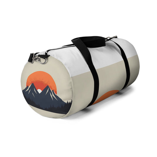 Sunrise Mountain Duffel Bag | Duffle Bags | Accessories, All Over Print, AOP, Assembled in the USA, Assembled in USA, Bags, Duffle, Made in the USA, Made in USA | Prints with Passion