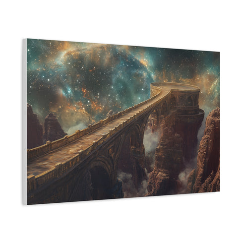 Celestial Bridge over Cosmic Canyon (Edition II) — Canvas Wall Art — Product Detail View 6