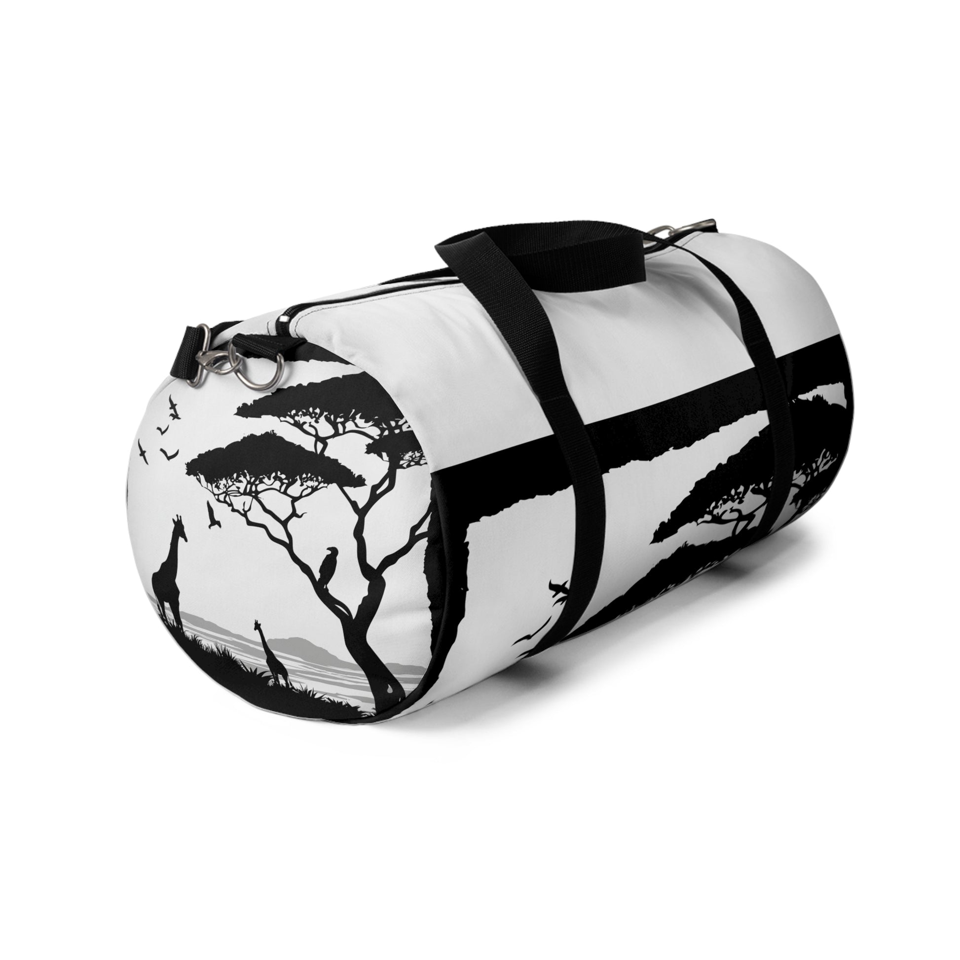 Wildlife Silhouette Duffel Bag | Duffle Bags | Accessories, All Over Print, AOP, Assembled in the USA, Assembled in USA, Bags, Duffle, Made in the USA, Made in USA | Prints with Passion