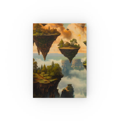 "Dreamscapes: A Surreal Landscape Journal - Explore Creativity with Floating Islands and Ethereal Beauty!"