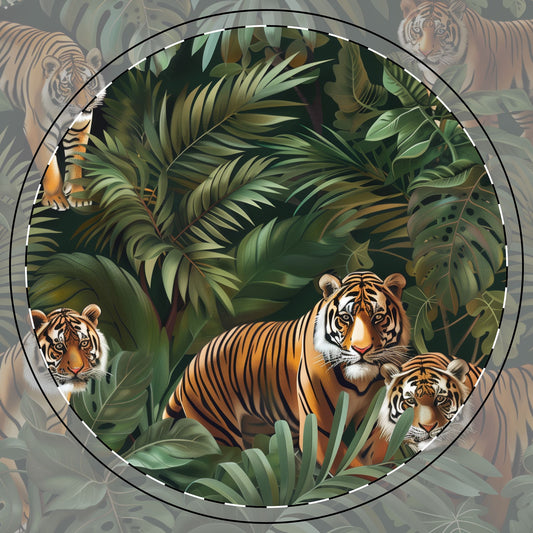 Tiger Jungle Safari Coasters