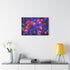 Cyber Tree with Neon Fruit — Canvas Wall Art — Product Detail View 7