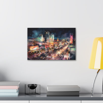 Vegas Strip Canvas Art