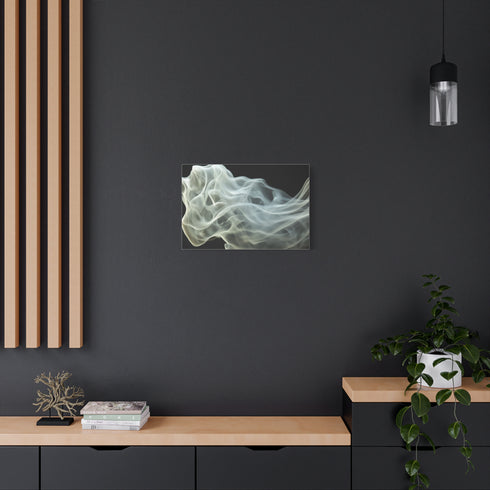 Surreal Ethereal 3D Smoke Typography — Canvas Wall Art — Product Detail View 5