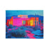 Desert Mirage Hiding Neon Palace Plush Fleece Throw Blanket