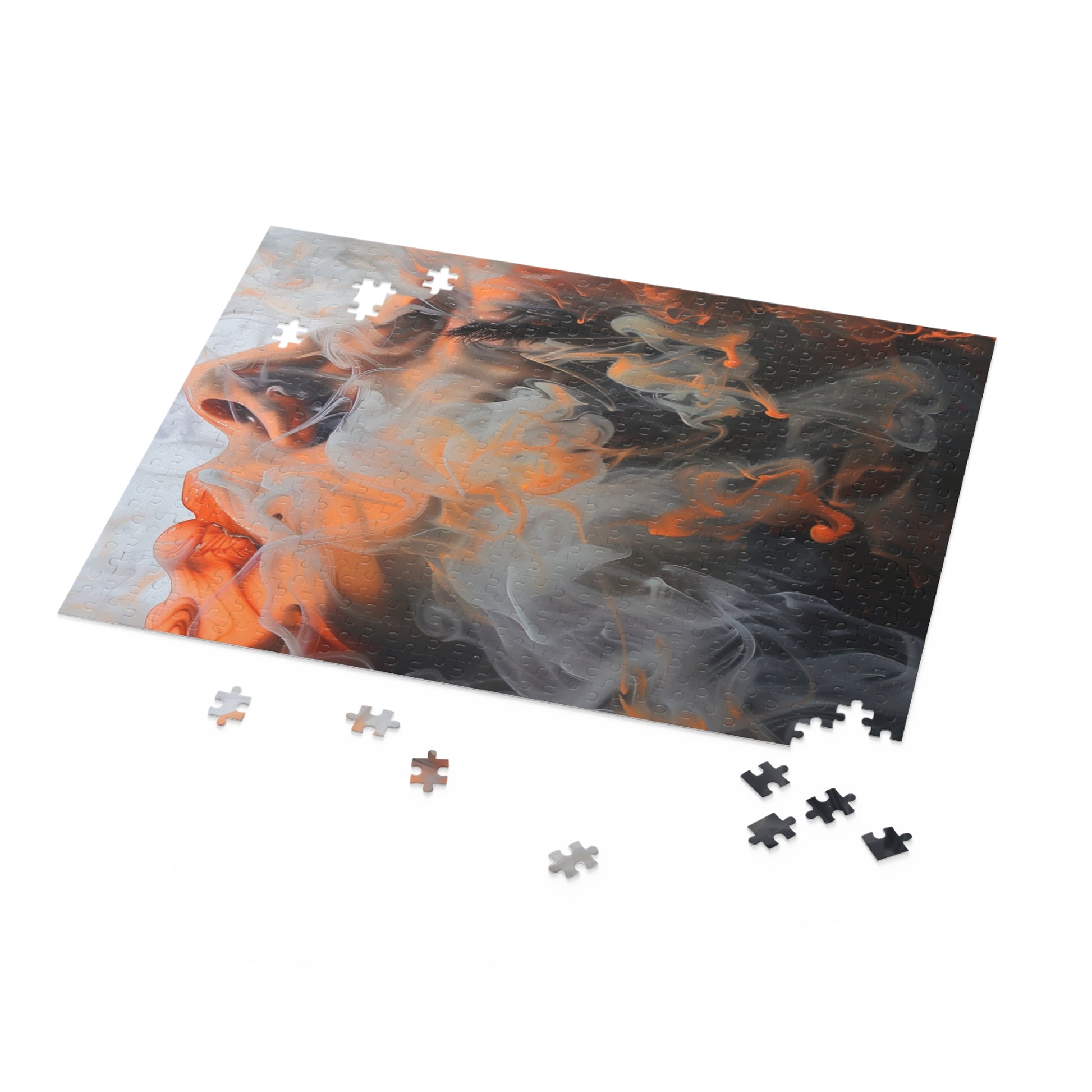 Abstract Smoke Art Jigsaw Puzzle for a Relaxing Experience