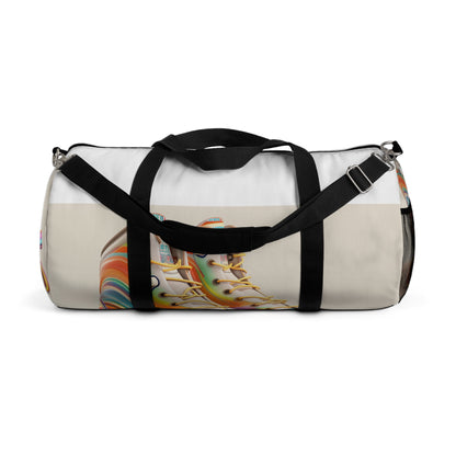 Stripe Retro Skates Duffel