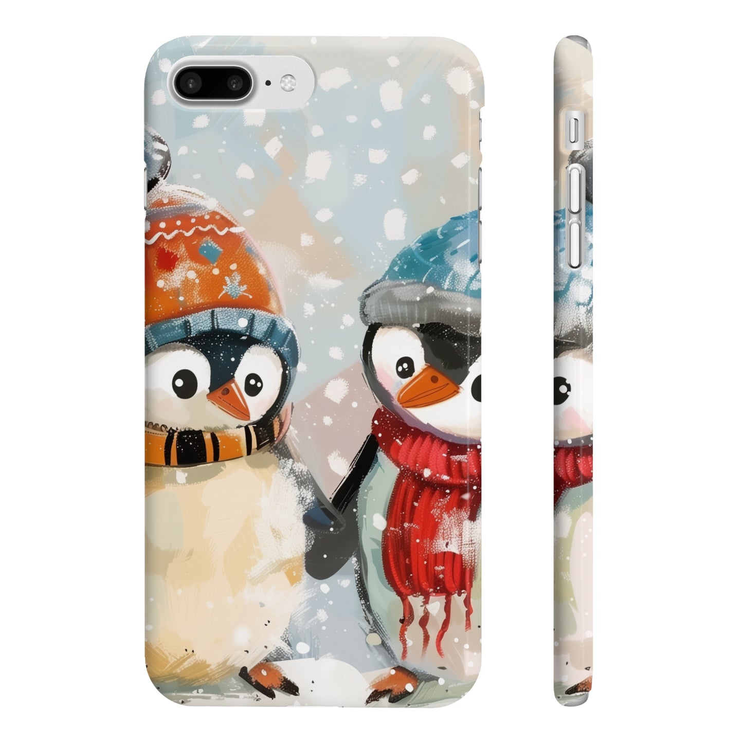 Penguin Cuddle:Winter Warmth Phone Case