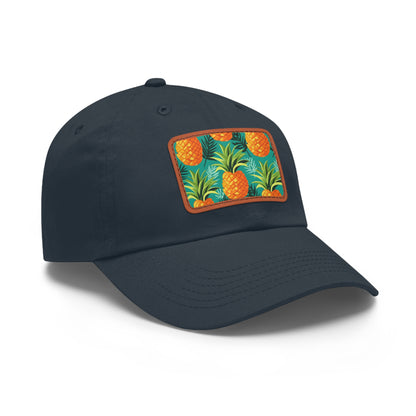 Tropical Twist Pineapple Print Cap