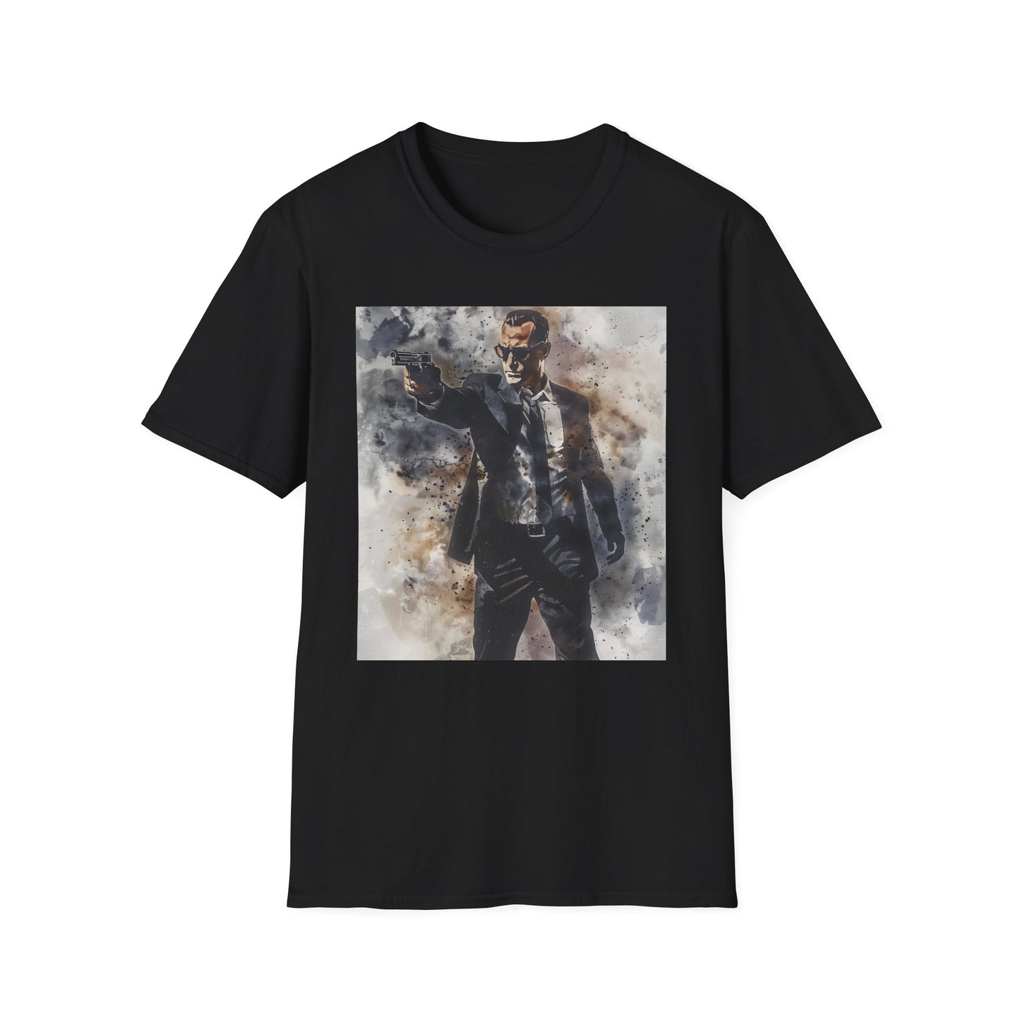 The Matrix: Agent Smith - System Glitch T-Shirt | T-Shirt | DTG, Men's Clothing, Regular fit, T-Shirts, Unisex, Women's Clothing | Prints with Passion