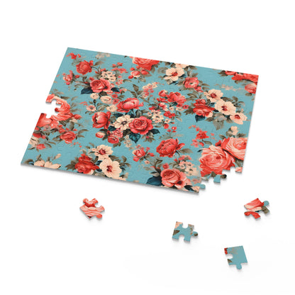 Vintage Fabric Pattern Jigsaw Puzzle