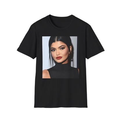 ✨ Kylie's Empire: A Watercolor Tapestry of Glamour and Ambition | T-Shirt | Cotton, Crew neck, DTG, Men's Clothing, Neck Labels, Regular fit, T-shirts, Women's Clothing | Prints with Passion