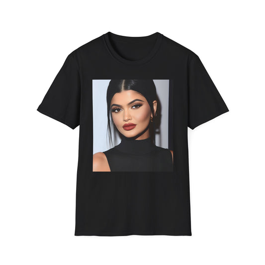 ✨ Kylie's Empire: A Watercolor Tapestry of Glamour and Ambition | T-Shirt | Cotton, Crew neck, DTG, Men's Clothing, Neck Labels, Regular fit, T-shirts, Women's Clothing | Prints with Passion