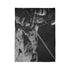 Robot Samurai on Lunar Battlefield — Plush Fleece Throw Blanket — Product Detail View 10