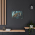 Cybernetic Jaguar in Data Jungle — Canvas Wall Art — Product Detail View 8