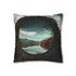 Mirror Reflecting a Different Universe — 40×40 Cushion Cover — Double-Sided Back & Concealed Zip Detail