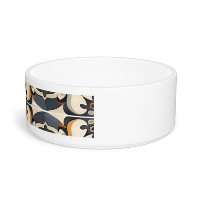 Tile Pet Bowl: Artisan Elegance