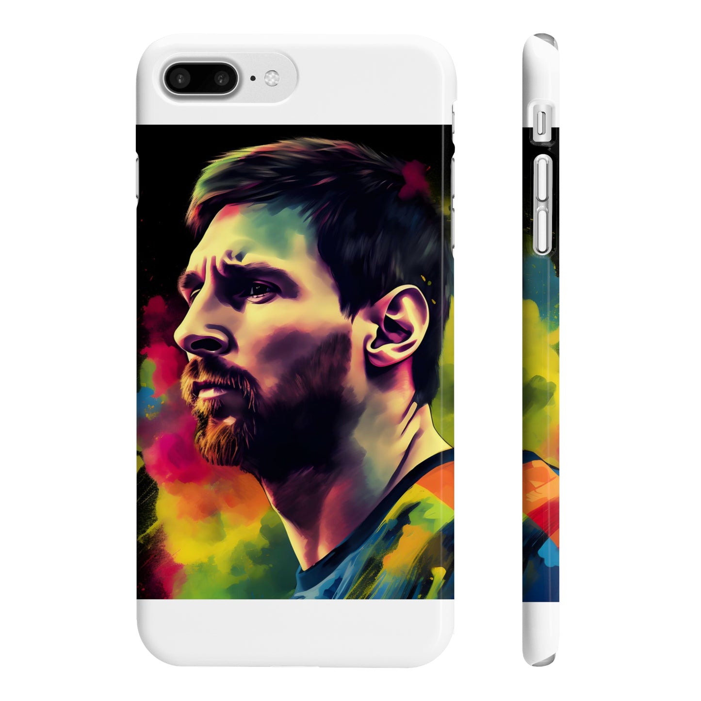 Neon GOAT: A Lionel Messi Phone Case