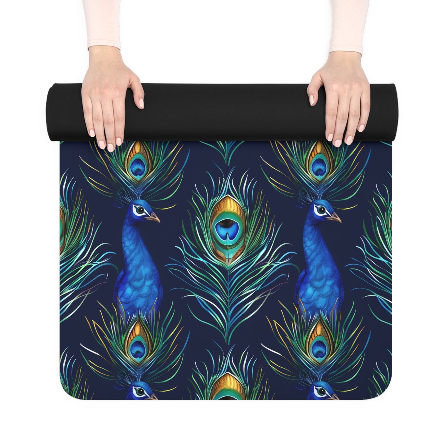 Peacock Paradise Yoga Mat