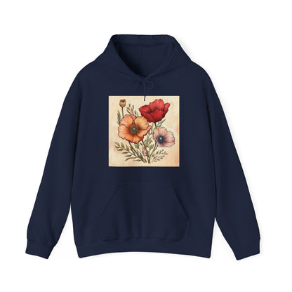 Wildflower Whisper: Nature's Beauty Floral Hoodie