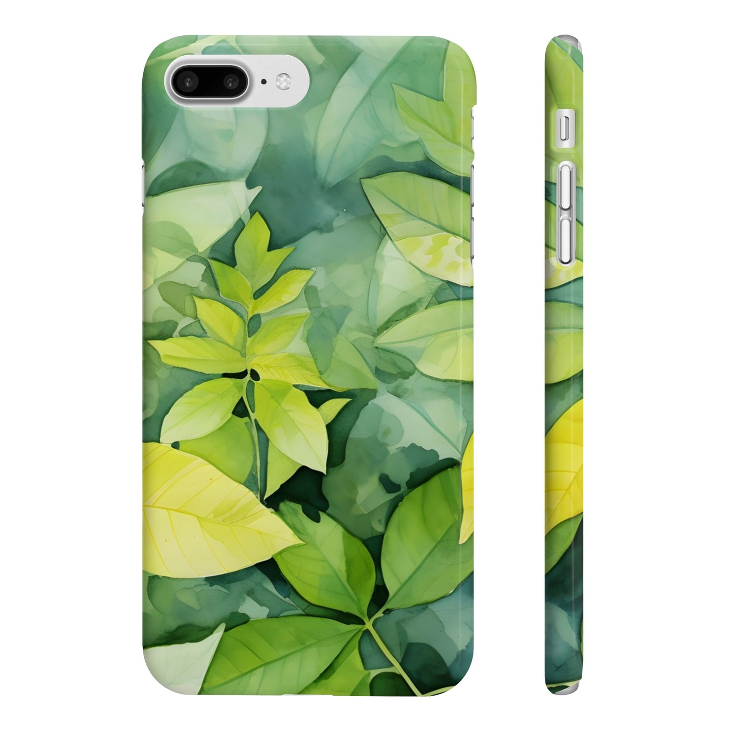 Watercolor Summer Foliage Phone Case