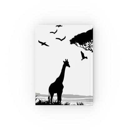 "Wildlife Silhouette Journal: Serene space for nature journaling, reflection, or outdoor adventures, high-quality material, perfect gift - Shop Now!"